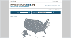 Desktop Screenshot of immigrationlawhelp.org